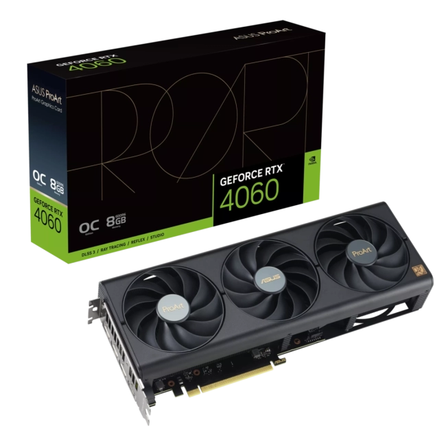 Видеокарта ASUS PROART-RTX4060-O8G Видеокарта ASUS PROART-RTX4060-O8G