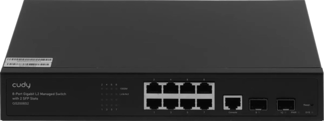Коммутатор Cudy GS2008S2 Коммутатор Cudy GS2008S2