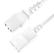 GCR Кабель питания удлинитель 3.0m, С13 - С14, белый, 3*0,75mm Greenconnect GCR-54355 GCR Кабель питания удлинитель 3.0m, С13 - С14, белый, 3*0,75mm Greenconnect GCR-54355