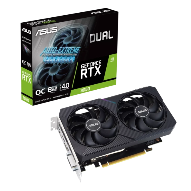 Видеокарта ASUS DUAL-RTX3050-O8G-V2