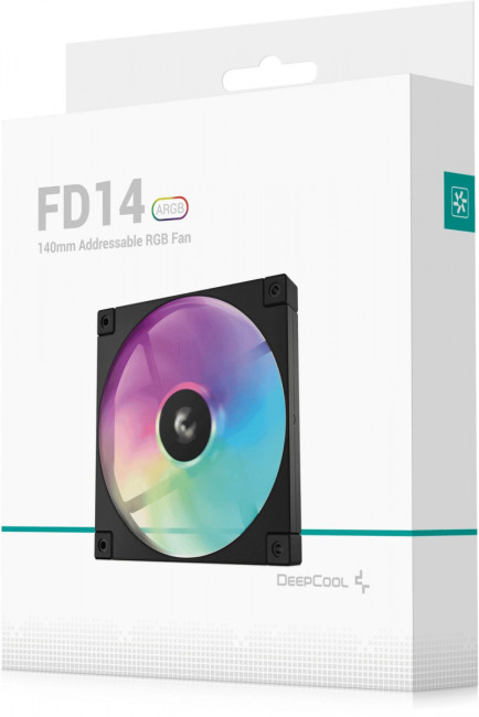 Вентилятор для корпуса Deepcool R-FD14-BKAPN1-G Вентилятор для корпуса Deepcool R-FD14-BKAPN1-G