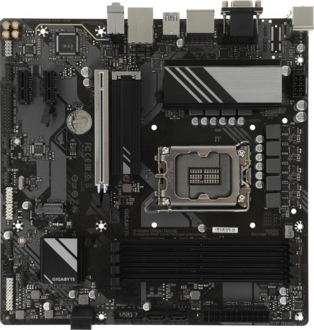 Материнская плата Gigabyte B760M DS3H GEN5 Материнская плата Gigabyte B760M DS3H GEN5