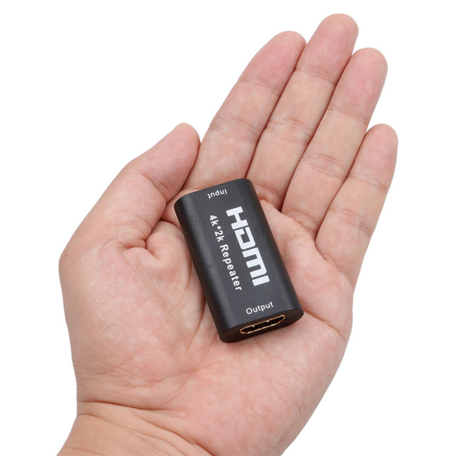 Greenconnect Ретранслятор-удлинитель усилитель сигнала HDMI серия Greenline до 40m (15м+25м) Greenconnect HDMI (f) - HDMI (f) 40м