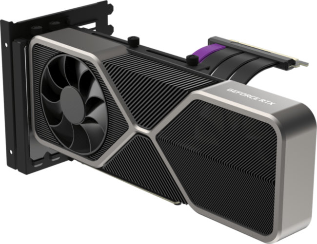держатель видеокарты в корпусе Cooler Master Vertical Graphics Card Holder Kit V2 with Riser Cable держатель видеокарты в корпусе Cooler Master Vertical Graphics Card Holder Kit V2 with Riser Cable