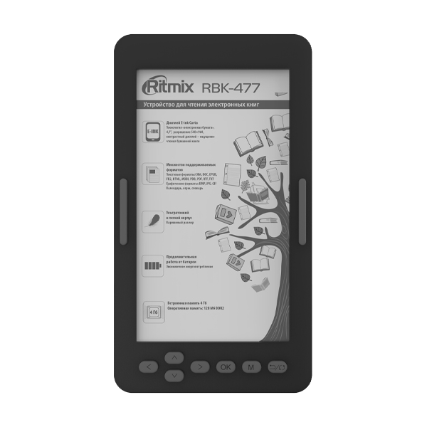 Электронная книга E-Ink Carta Ritmix 4610121104974 Электронная книга E-Ink Carta Ritmix 4610121104974