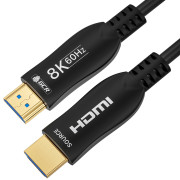 GCR Кабель 5.0m оптический HDMI 2.1 8K 60Hz, 4K 120Hz, 4:4:4, высокоскоростной 48.0 Гбит/с, 3D, GCR-54745 Greenconnect GCR-54745