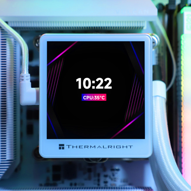 Водяное охлаждение для процессора Thermalright Grand Vision 360 White Водяное охлаждение для процессора Thermalright Grand Vision 360 White