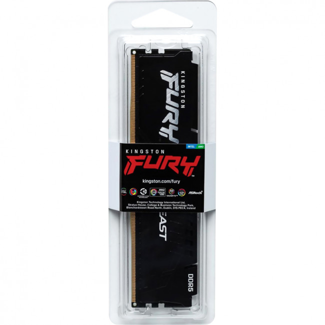 Память оперативная Kingston FURY Beast KF564C32BBE-16 Память оперативная Kingston FURY Beast KF564C32BBE-16