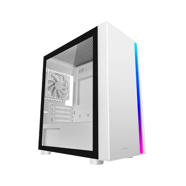 Корпус без блока питания PcCooler  LM300 ARGB WH
