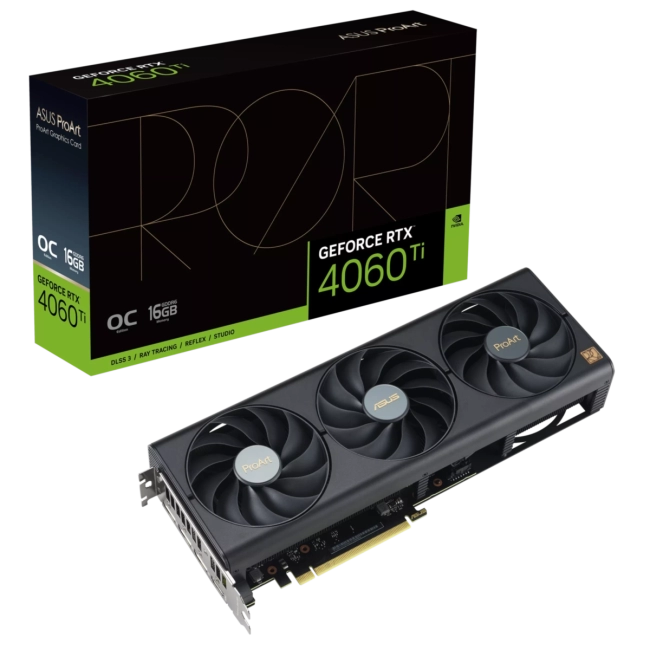 Видеокарта ASUS PROART-RTX4060TI-O16G Видеокарта ASUS PROART-RTX4060TI-O16G