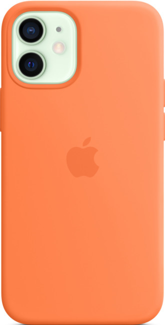 Чехол MagSafe для iPhone 12 mini Силиконовый чехол MagSafe для iPhone 12 mini, цвет «кумкват»