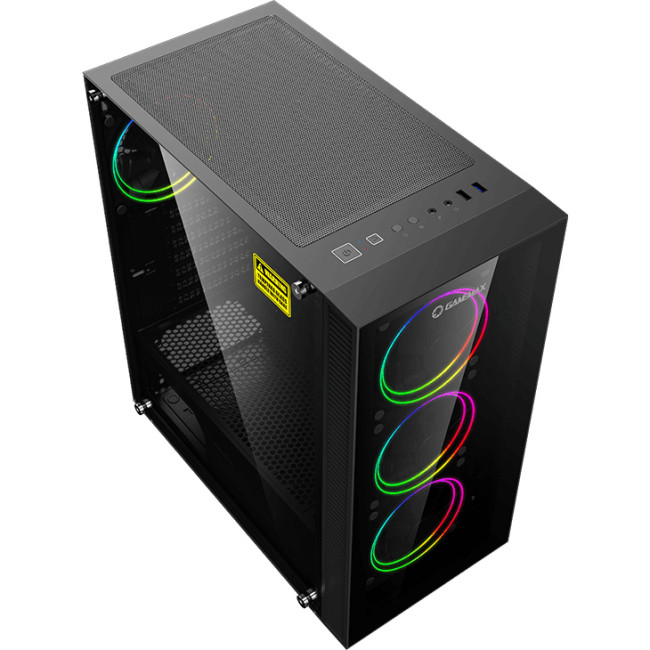 Компьютерный корпус, без блока питания ATX GameMax Draco XD