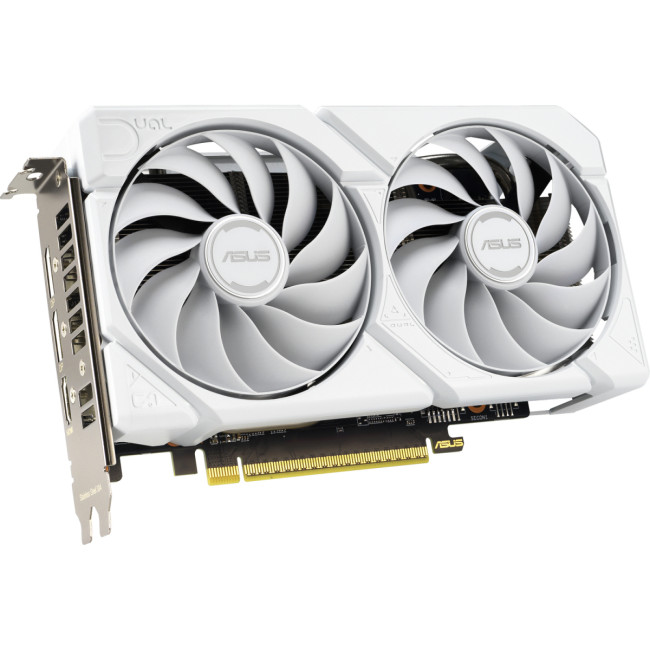Видеокарта ASUS Radeon RX9060XT DUAL White Edition (DUAL-RX9060XT-16G-WHITE) Видеокарта ASUS Radeon RX9060XT DUAL White Edition (DUAL-RX9060XT-16G-WHITE)