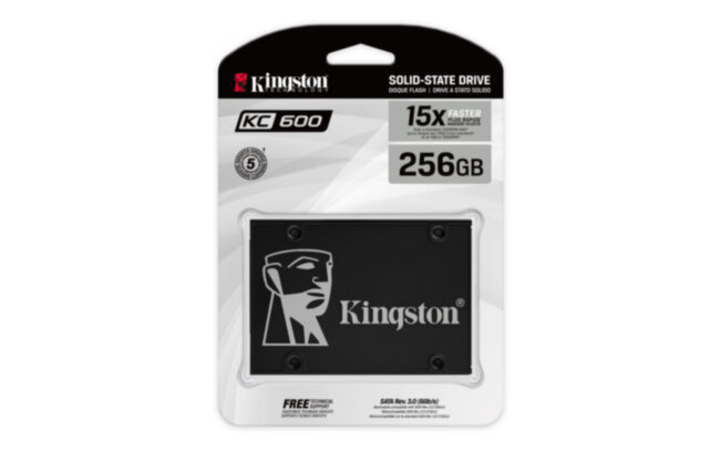 Твердотельный накопитель Kingston KC600 SKC600/256G Твердотельный накопитель Kingston KC600 SKC600/256G