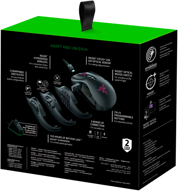 Игровая мышь Razer Naga Pro Razer Naga Pro Игровая мышь Razer Naga Pro Razer Naga Pro