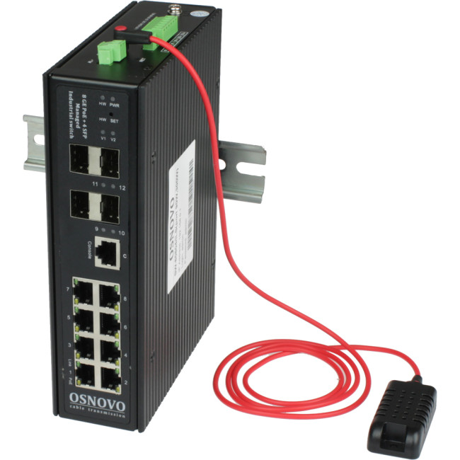 Коммутатор OSNOVO SW-80804/ILS(port 90W 300W) Коммутатор OSNOVO SW-80804/ILS(port 90W 300W)