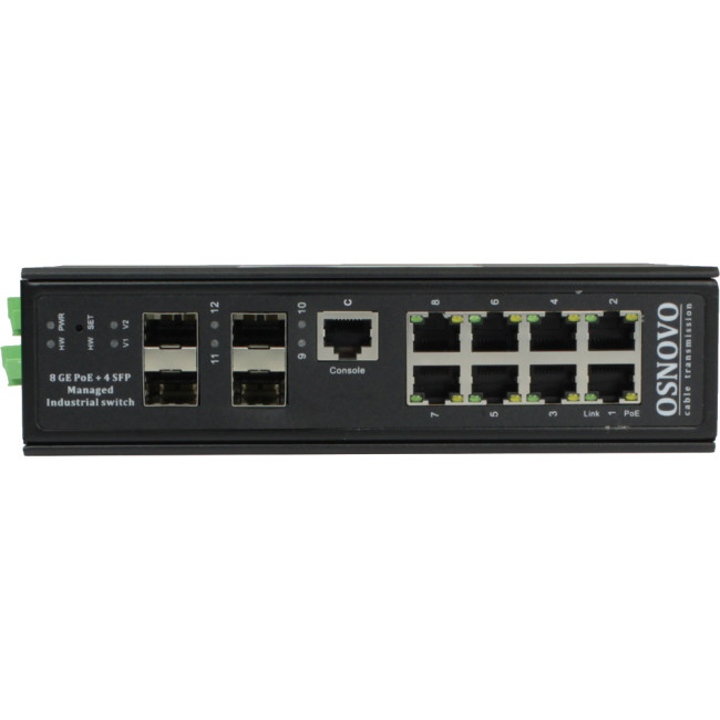 Коммутатор OSNOVO SW-80804/ILS(port 90W 300W) Коммутатор OSNOVO SW-80804/ILS(port 90W 300W)