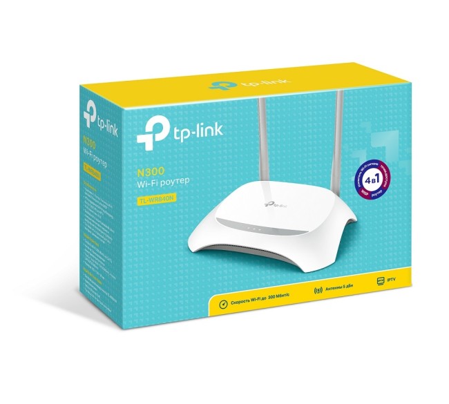 Маршрутизатор TP-Link TL-WR840N