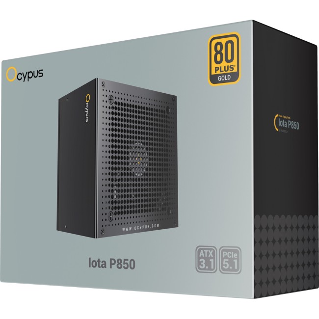 Блок питания ПК Ocypus Iota-P850-G1FFBK024X-EU Блок питания ПК Ocypus Iota-P850-G1FFBK024X-EU