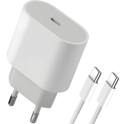 Defender Сетевой адаптер UPA-121 20W, USB C,кабель Type-C,белый Defender 83222 Defender Сетевой адаптер UPA-121 20W, USB C,кабель Type-C,белый Defender 83222