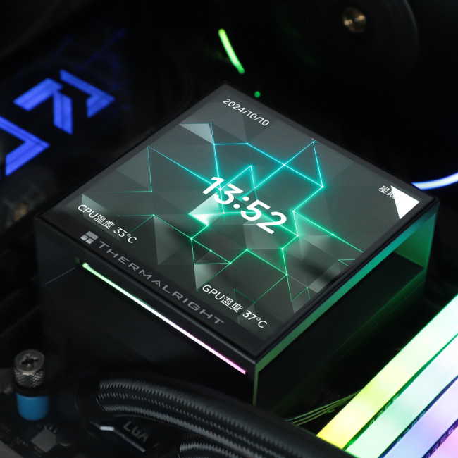 Водяное охлаждение для процессора Thermalright Hyper Vision 360 Black Водяное охлаждение для процессора Thermalright Hyper Vision 360 Black