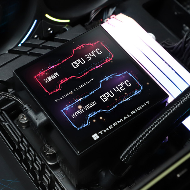 Водяное охлаждение для процессора Thermalright Hyper Vision 360 Black Водяное охлаждение для процессора Thermalright Hyper Vision 360 Black