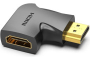 Адаптер-переходник Vention HDMI v2.0 19M/19F угол 90 Адаптер-переходник Vention HDMI v2.0 19M/19F угол 90 (AIPB0)