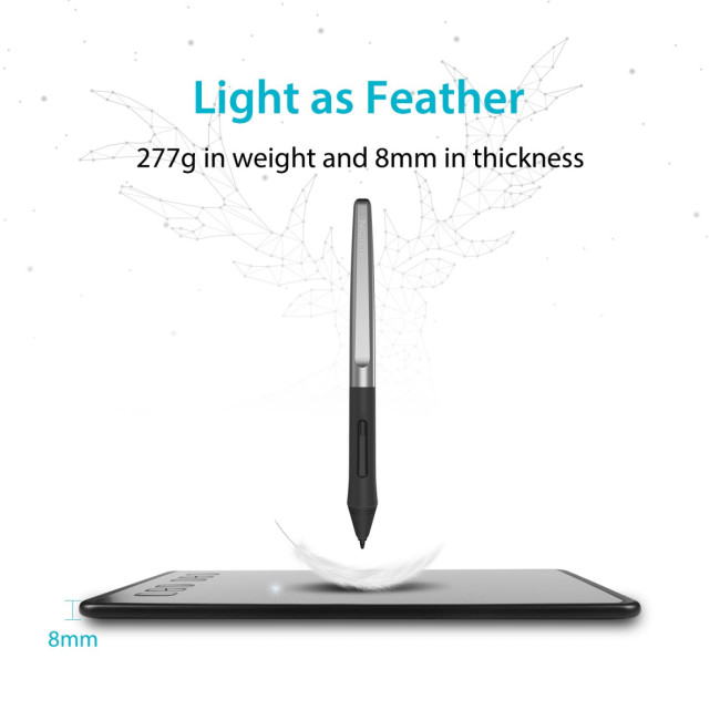 Графический планшет Huion INSPIROY H640P Графический планшет Huion INSPIROY H640P
