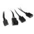 Корпус без блока питания HSPD M330-TGBK-ARGB
