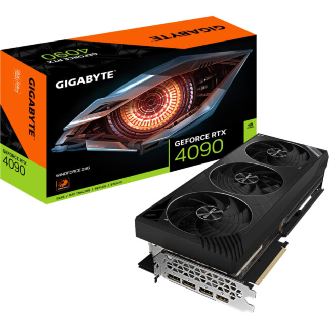 Видеокарта Gigabyte GV-N4090WF3-24GD Видеокарта Gigabyte GV-N4090WF3-24GD