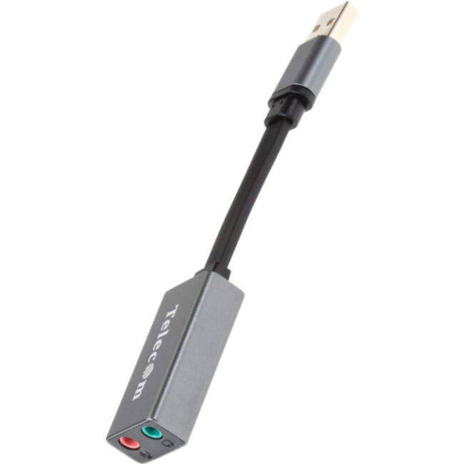 Переходник USB2.0-->audio Telecom 0.1m (TA313U) VCOM TA313U Переходник USB2.0-->audio Telecom 0.1m (TA313U) VCOM TA313U