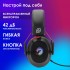 Наушники с микрофоном Oklick HS-L305G черный/красный 2м мониторные оголовье (2060511) Oklick 2060511 Наушники с микрофоном Oklick HS-L305G черный/красный 2м мониторные оголовье (2060511) Oklick 2060511