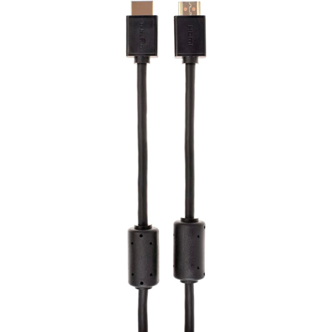Кабель HDMI-19M --- HDMI-19M ver 2.0+3D/Ethernet ,10m, 2 фильтраTelecom <TCG215F-10M> VCOM TCG215F-10M