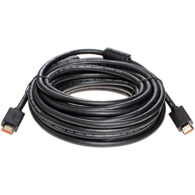 Кабель HDMI-19M --- HDMI-19M ver 2.0+3D/Ethernet ,10m, 2 фильтраTelecom <TCG215F-10M> VCOM TCG215F-10M