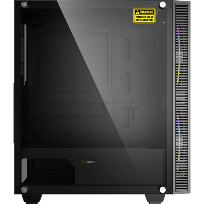 Компьютерный корпус, без блока питания ATX GameMax Black Hole Компьютерный корпус, без блока питания ATX GameMax Black Hole