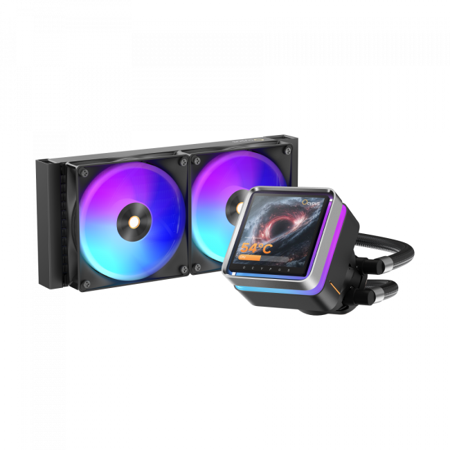 Система жидкостного охлаждения Ocypus Sigma L24 EX BK ARGB Black Система жидкостного охлаждения Ocypus Sigma L24 EX BK ARGB Black