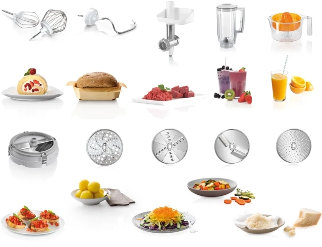 Кухонный комбайн Bosch Bosch MUM58M64 Кухонный комбайн Bosch Bosch MUM58M64