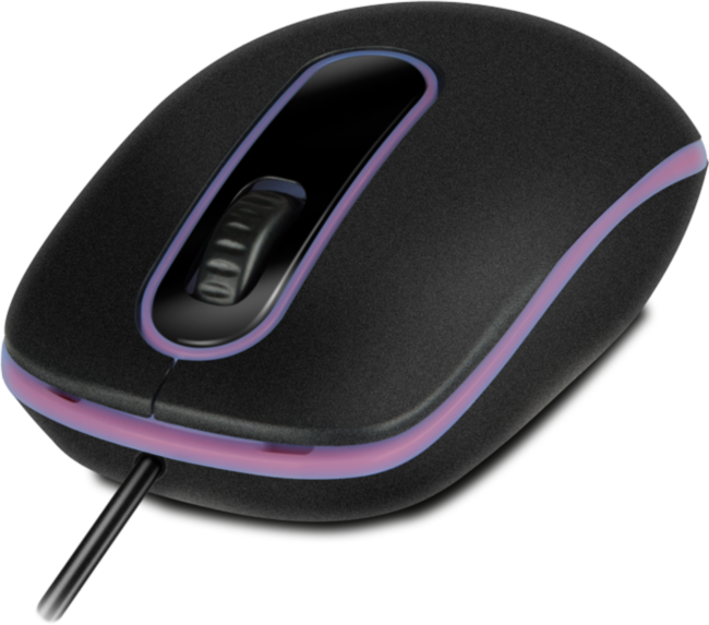 Мышь SVEN RX-90 чёрная (2+1кл., 1000 DPI, блист.) Sven SV-020644