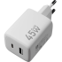 Defender Сетевой адаптер UPA-145 45W, USB A+C, белый Defender 83245