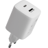 Defender Сетевой адаптер UPA-145 45W, USB A+C, белый Defender 83245