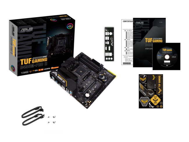 Материнская плата ASUS TUF GAMING B450M-PRO II