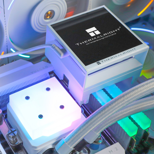 Водяное охлаждение для процессора Thermalright Hyper Vision 360 White Водяное охлаждение для процессора Thermalright Hyper Vision 360 White