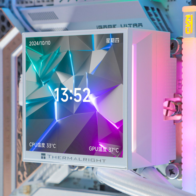 Водяное охлаждение для процессора Thermalright Hyper Vision 360 White Водяное охлаждение для процессора Thermalright Hyper Vision 360 White