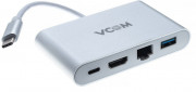 Кабель-адаптер USB3.1 Type-CM-->HDMI+USB3.0+RJ45+PD charging  VCOM <CU455> VCOM CU455 Кабель-адаптер USB3.1 Type-CM-->HDMI+USB3.0+RJ45+PD charging  VCOM <CU455> VCOM CU455