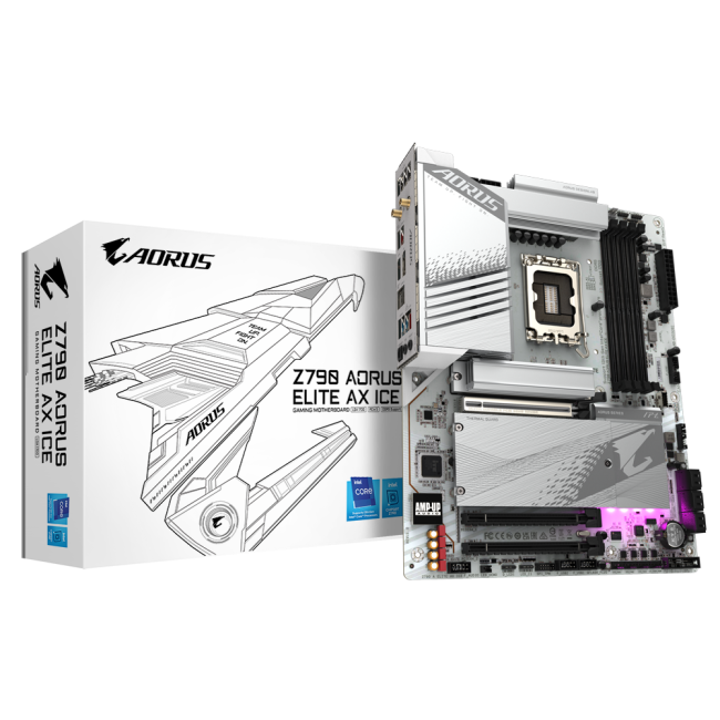 Материнская плата GIGABYTE Z790 A ELITE AX ICE