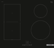 Встраиваемая варочная панель BOSCH Bosch PVS61RBB5E Встраиваемая варочная панель BOSCH Bosch PVS61RBB5E