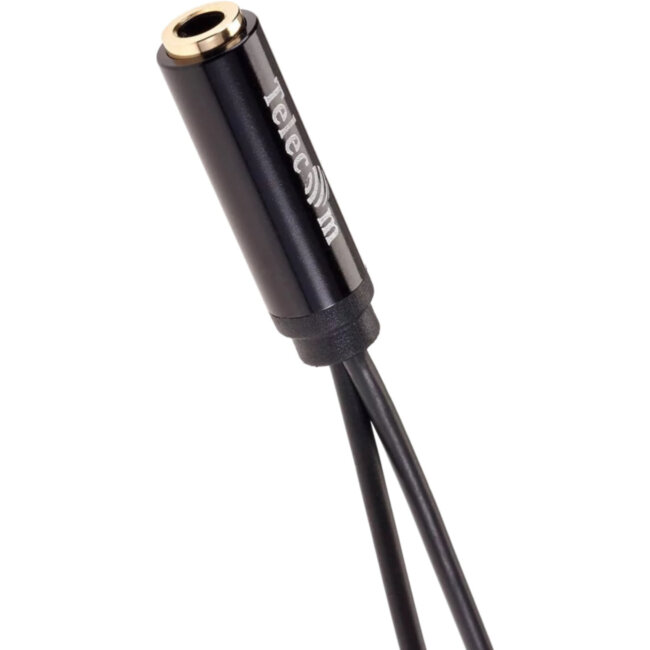 Кабель-адаптер  2*3.5ST(M)/3.5 ST(F), 0.2м, Telecom PRO <TAV205M-0.2M> VCOM TAV205M-0.2M