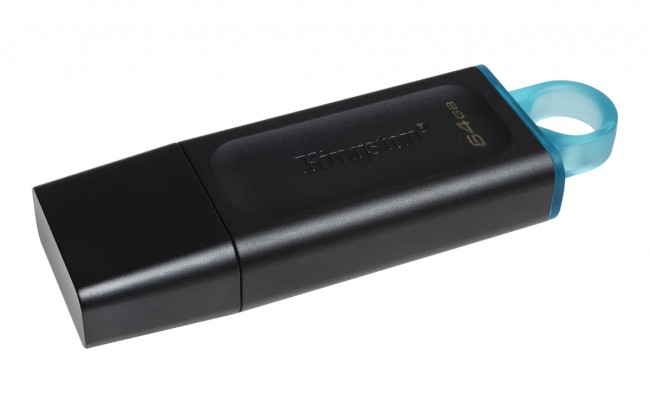 Флэш USB Kingston 64GB USB3.2 Gen 1 DataTraveler Exodia (Black + Teal 2 шт Kingston DTX/64GB-2P Флэш USB Kingston 64GB USB3.2 Gen 1 DataTraveler Exodia (Black + Teal 2 шт Kingston DTX/64GB-2P