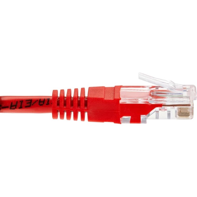 Патчкорд литой "Telecom" UTP кат.5е 5,0м красный VCOM NA102-R-5M