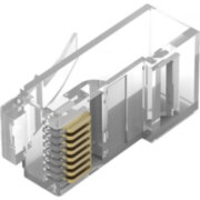 Коннектор Vention RJ45 (8p8c), cat. 5, под витую пару (10шт.) Vention VBSJT-5U Коннектор Vention RJ45 (8p8c), cat. 5, под витую пару (10шт.) Vention VBSJT-5U